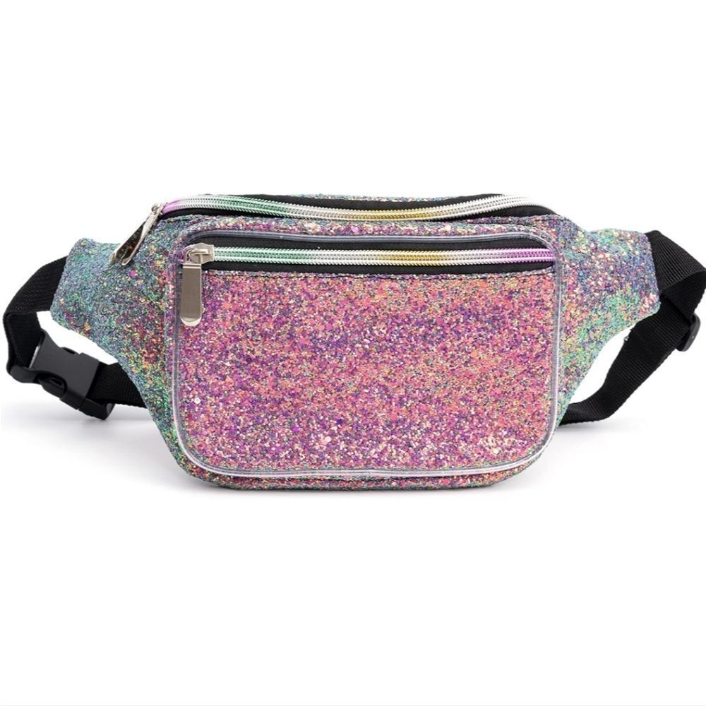 GLITTER FANNY PACK